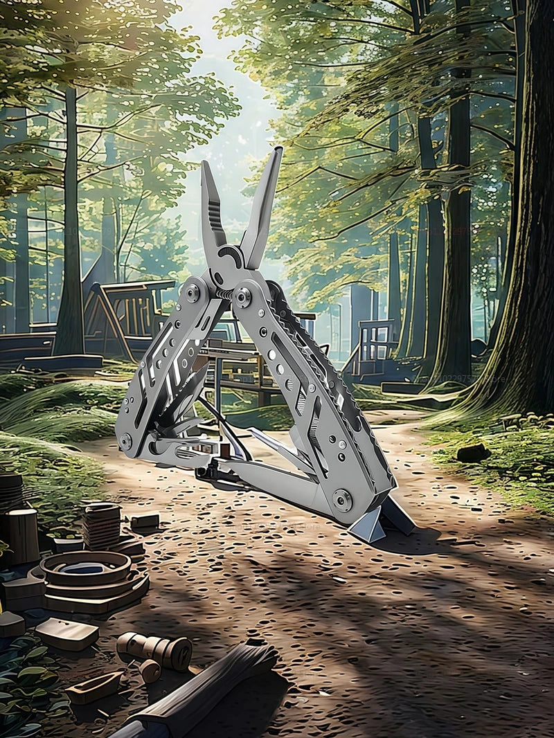 Multi-Tool Pocket Knife Pliers Folding Mini Portable Outdoor Tactical Survival Rescue Repair Tool for Camping Hiking Emergency