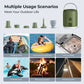 WESTTUNE Tiny Air Pump with Camping Lantern 4.5kPa Air Pump with Magnetic Design for Inflatable Air Mattress Sleeping Pads