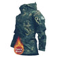 （Not A Set） RU Camo Waterproof and Warm Men's Winter Soft Shell Special Tactical Hooded Jacket Multi Pocket Tactical Pants