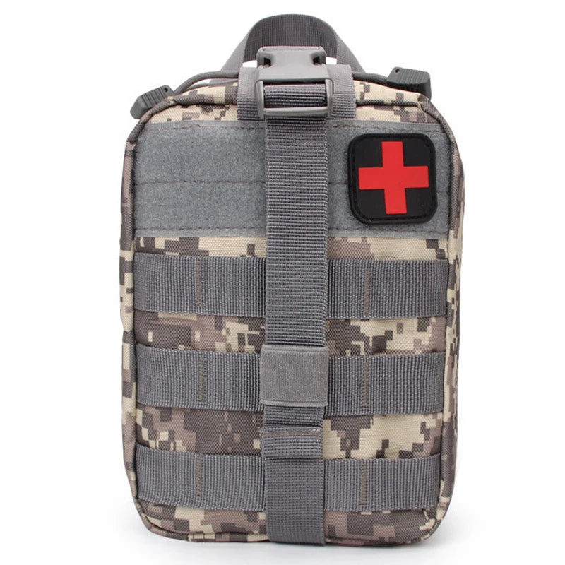 Hot!Tactical Hunting EDC Molle Pouch Outdoor Survival Emergency Medical Kit IFAK Waist Pack Bag First aid kit Hiking Accessories
