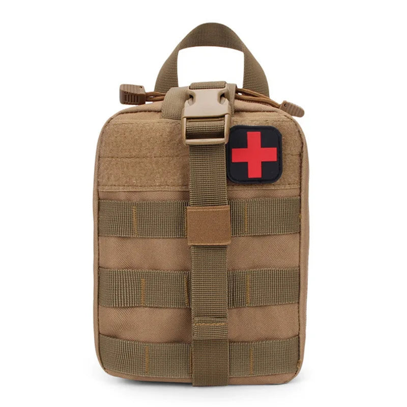 Hot!Tactical Hunting EDC Molle Pouch Outdoor Survival Emergency Medical Kit IFAK Waist Pack Bag First aid kit Hiking Accessories