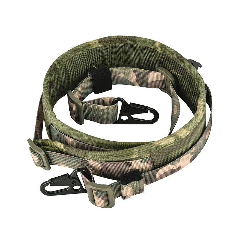 Tactical Rifle Strap 2 Point Sling Shotgun Belt Quick Adjustable Gun Sling Padded Shooting Shoulder Straps Hunting Accessories