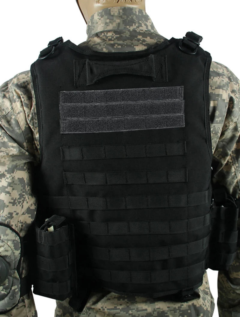 Military tactics Vest Flat Vehicle Swat Fishing and Hunting Equipment Military Army Armored Police Vest CS Painted Bullet Vest