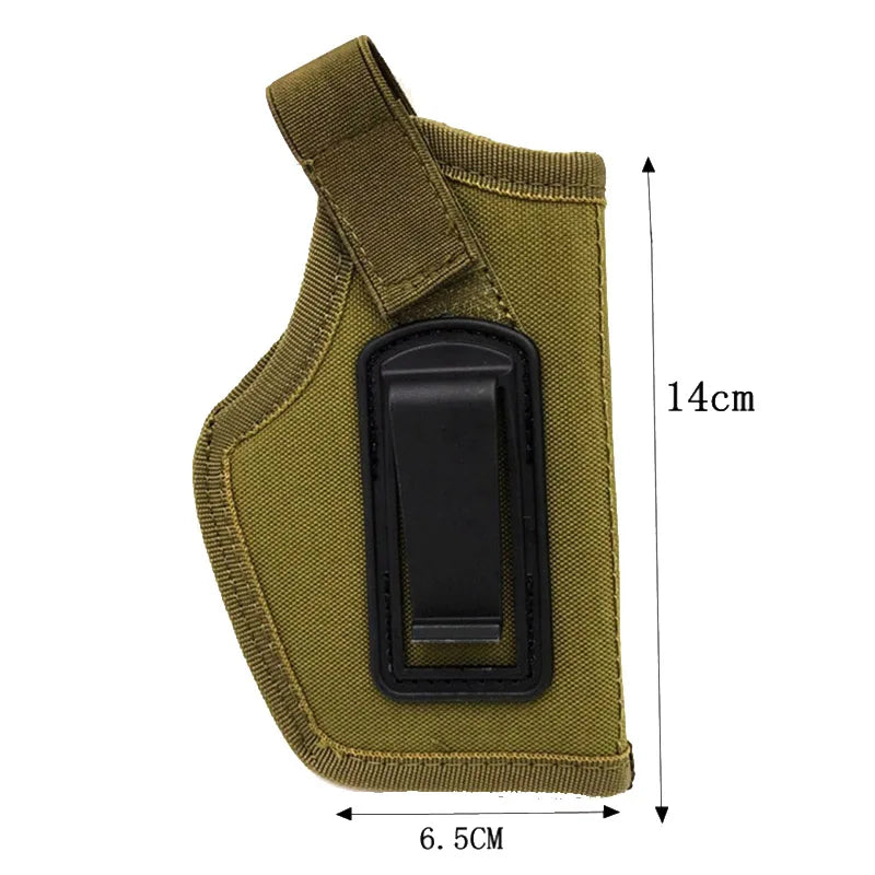 Tactical Nylon Holster Concealed Carry Holster Belt Clip Airsoft Gun Holster For G 17 19 P226 92 Colt 1911