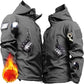 （Not A Set） RU Camo Waterproof and Warm Men's Winter Soft Shell Special Tactical Hooded Jacket Multi Pocket Tactical Pants