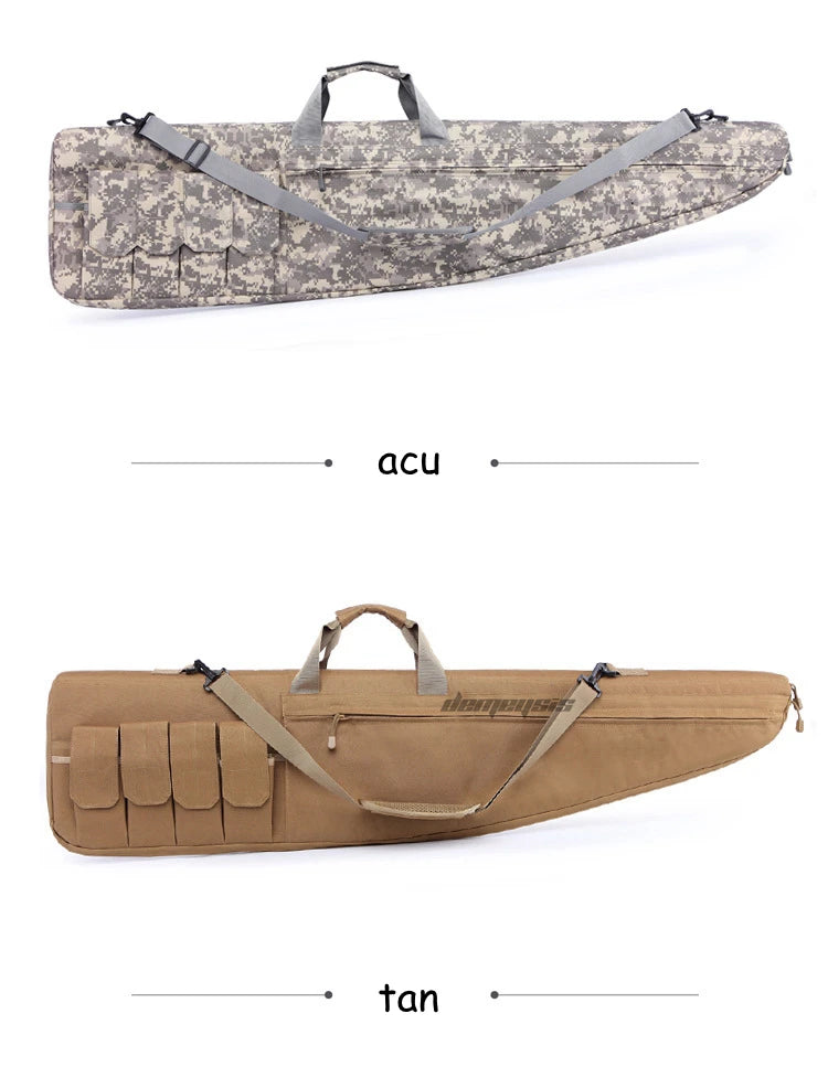 70 95 115cm Gun Bag Case Tactical Rifle Bag Backpack Sniper Carbine Airsoft Shooting Carry Shoulder Bags for Hunting Tools