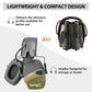 Active Hunting Tactical Earmuff with Case for Shooting Electronic Hearing protection Headset Noise Reduction hunting headphone