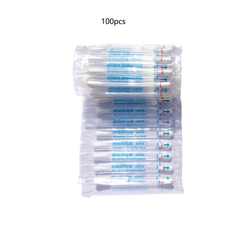 Iodophor Alcohol Disinfects Cotton Swabs Iodine Tincture Disinfects Wounds Cleans Outdoor Survival First Aid Care Supplies