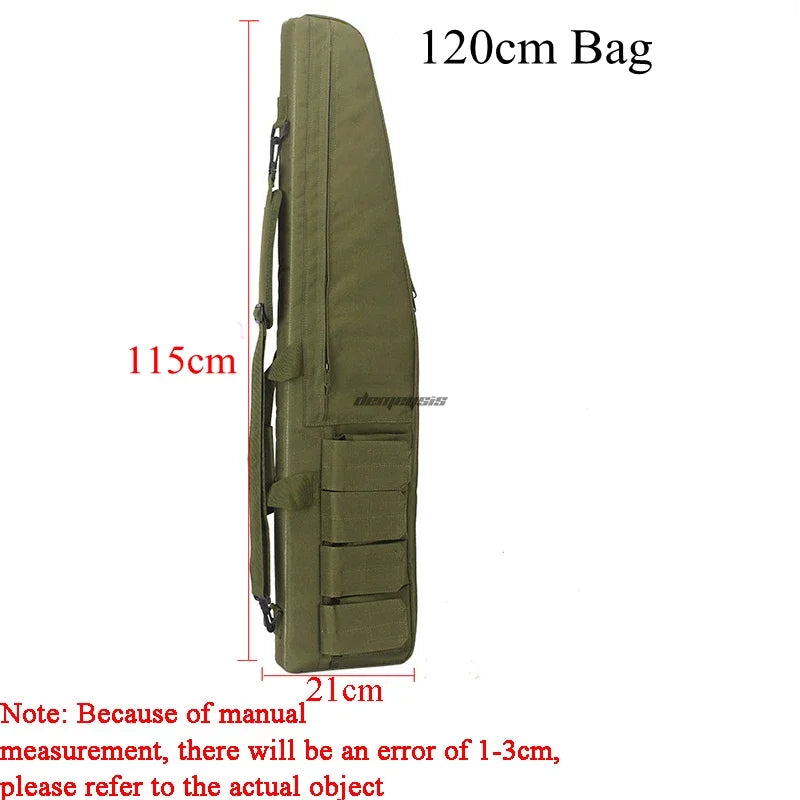70 95 115cm Gun Bag Case Tactical Rifle Bag Backpack Sniper Carbine Airsoft Shooting Carry Shoulder Bags for Hunting Tools