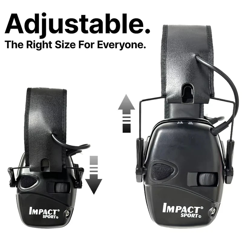 Active Hunting Tactical Earmuff with Case for Shooting Electronic Hearing protection Headset Noise Reduction hunting headphone