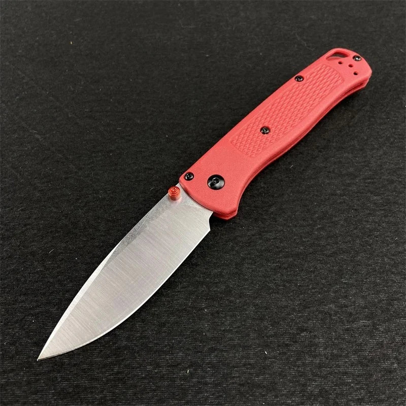BM 535 Bugout Multi EDC Folding Knife Grivory Handle Drop Point Ultra Lightweight Outdoor Hunting Camping Fishing Pocket Tools