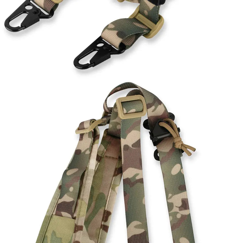 Tactical Rifle Strap 2 Point Sling Shotgun Belt Quick Adjustable Gun Sling Padded Shooting Shoulder Straps Hunting Accessories