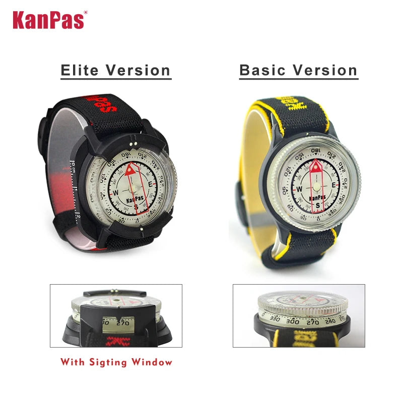 WristBand sighting compass, water proof, Light weight outdoors trekking ,hunting, hiking / with extra powerful luminous compass