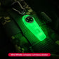 Kanpas Mini Whistle compass with Stainless Steel Buckle/Diving compass with survival whistle/ Powerful luminous