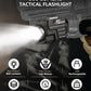 EZshoot Tactical Flashlight 800 Lumens LED Light Compatible with Pistol Picatinny and GL Rails USB Rechargeable Strobe Mode