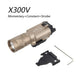 Tactical SureFire X300 Ultra X300V X300V-IR X300UH-B XH15 XH35 Pistol Gun LED Light Fit 20mm Rail Airsoft Hunting Flashlight