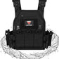Artex New combat vest 6094 quick detachable light laser cut tactical vest black gear to carry airsoft carrier combat equipment