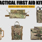 Camo Style MD2 Compact Trauma Kit Tactical IFAK Medical First Aid Pouch Outdoors Hunting Camping Patrol Survival Equipment