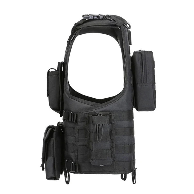 Military tactics Vest Flat Vehicle Swat Fishing and Hunting Equipment Military Army Armored Police Vest CS Painted Bullet Vest