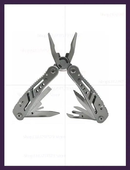 Multi-Tool Pocket Knife Pliers Folding Mini Portable Outdoor Tactical Survival Rescue Repair Tool for Camping Hiking Emergency