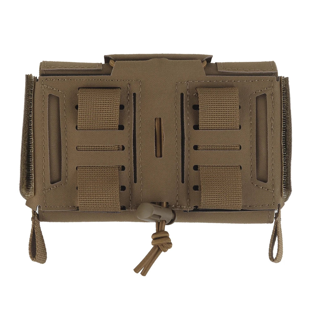 Camo Style MD2 Compact Trauma Kit Tactical IFAK Medical First Aid Pouch Outdoors Hunting Camping Patrol Survival Equipment