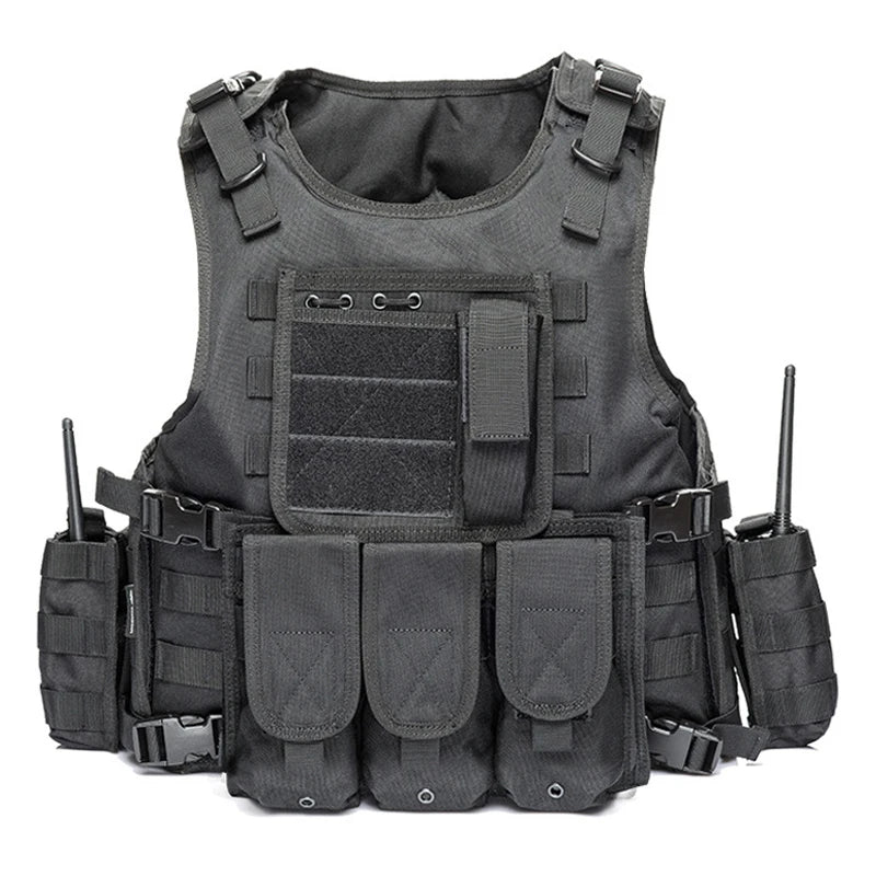 Military tactics Vest Flat Vehicle Swat Fishing and Hunting Equipment Military Army Armored Police Vest CS Painted Bullet Vest