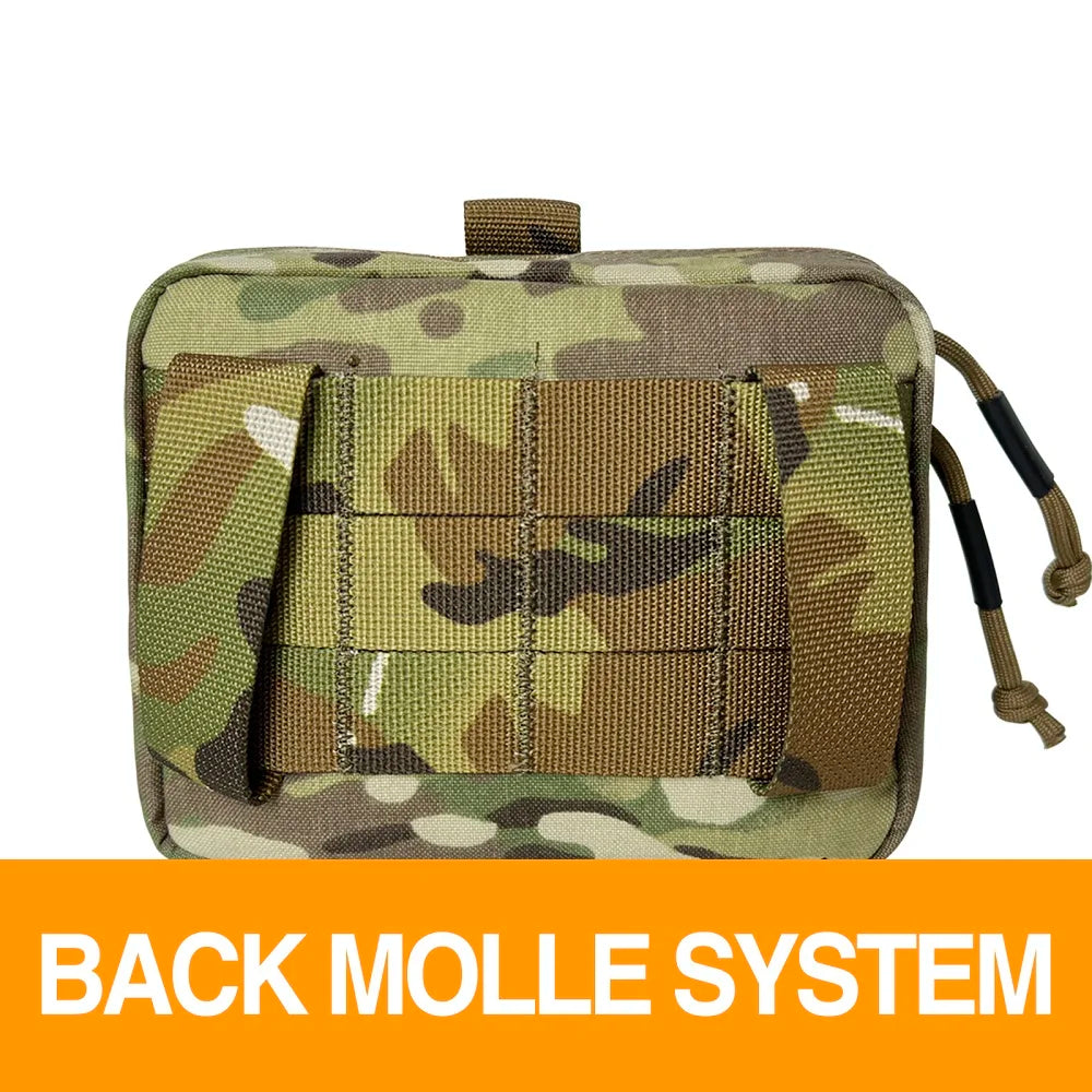EMERSONGEARSA dmin Multi-Purpose Map Bag 500D Nylon Tactical Molle EDC Pouches Equipment Storage Bag
