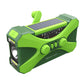 Portable 10000mAh charger High Capacity Emergency Radio Solar Hand Crank LED Flashlight/Reading Light/SOS Alarm Survival Tool