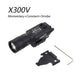 Tactical SureFire X300 Ultra X300V X300V-IR X300UH-B XH15 XH35 Pistol Gun LED Light Fit 20mm Rail Airsoft Hunting Flashlight