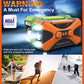 Portable 10000mAh charger High Capacity Emergency Radio Solar Hand Crank LED Flashlight/Reading Light/SOS Alarm Survival Tool