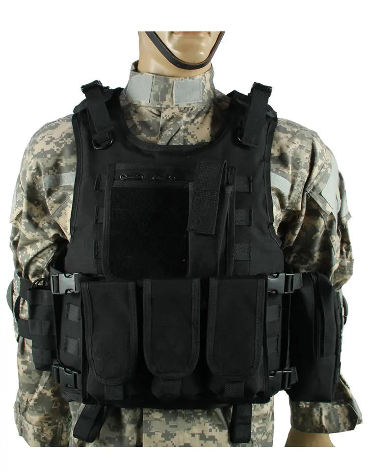 Military tactics Vest Flat Vehicle Swat Fishing and Hunting Equipment Military Army Armored Police Vest CS Painted Bullet Vest