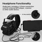 Active Hunting Tactical Earmuff with Case for Shooting Electronic Hearing protection Headset Noise Reduction hunting headphone
