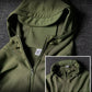 （Not A Set） RU Camo Waterproof and Warm Men's Winter Soft Shell Special Tactical Hooded Jacket Multi Pocket Tactical Pants