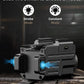 EZshoot Tactical Flashlight 800 Lumens LED Light Compatible with Pistol Picatinny and GL Rails USB Rechargeable Strobe Mode