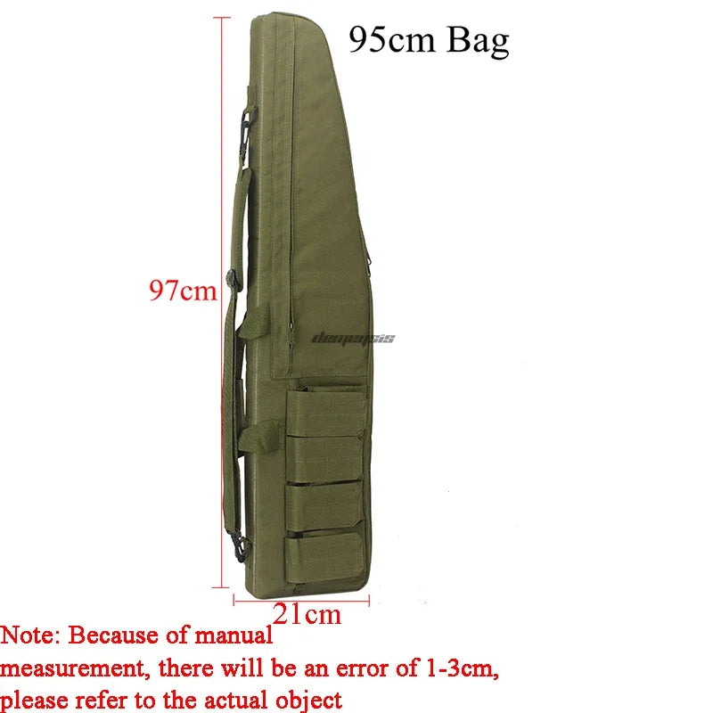 70 95 115cm Gun Bag Case Tactical Rifle Bag Backpack Sniper Carbine Airsoft Shooting Carry Shoulder Bags for Hunting Tools