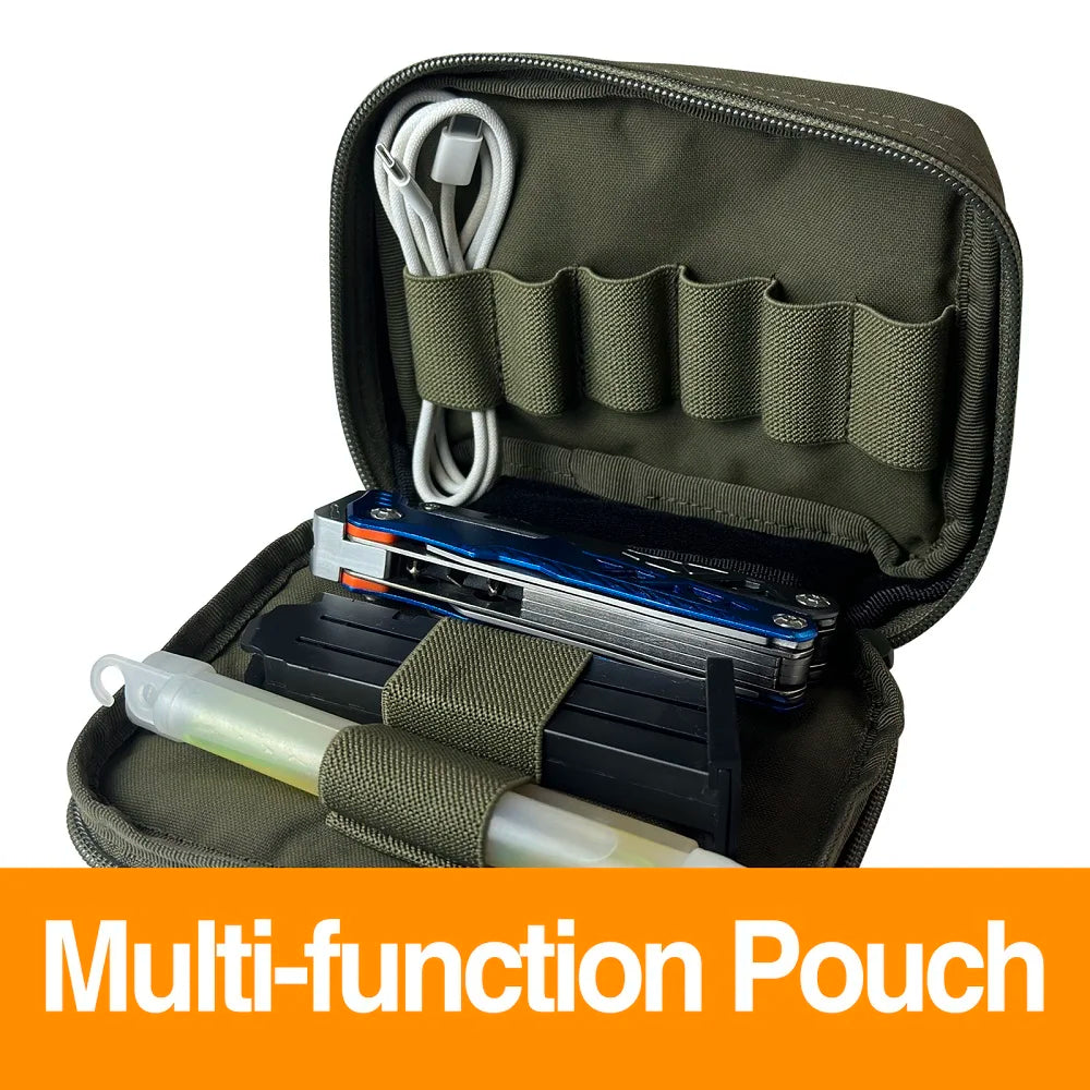 EMERSONGEARSA dmin Multi-Purpose Map Bag 500D Nylon Tactical Molle EDC Pouches Equipment Storage Bag