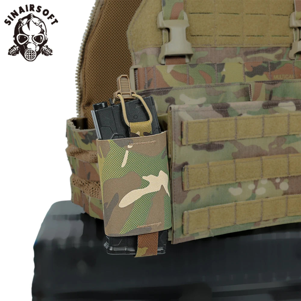 Tactical Vest Wingman V2 Ferro Style Elastic Radios Holder Bag Magazine Pouch FCPC V5 Airsoft Hunting Equipment Radio Side Pack