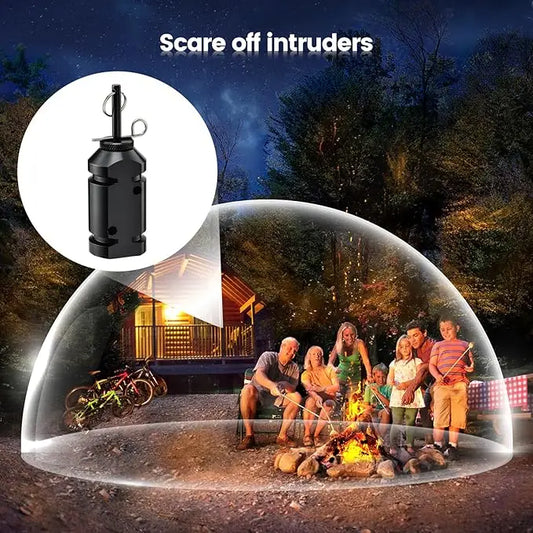 Camp Security Perimeter Trip Wire Alarm, Camping Safety Alarm, Anti-Intruder Early Warning System, Made of 6061 Aluminum