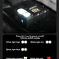 Multifunctional Ajustable Angle LED Flashlight Outdoors Tactical Portable Work Light Magnet USB Molle Backpack Camping Light