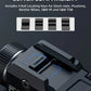 500 Lumens Pistol Light Rechargeable Flashlight with Strobe Mode For Picatinny and GL Rails Mini Gun light