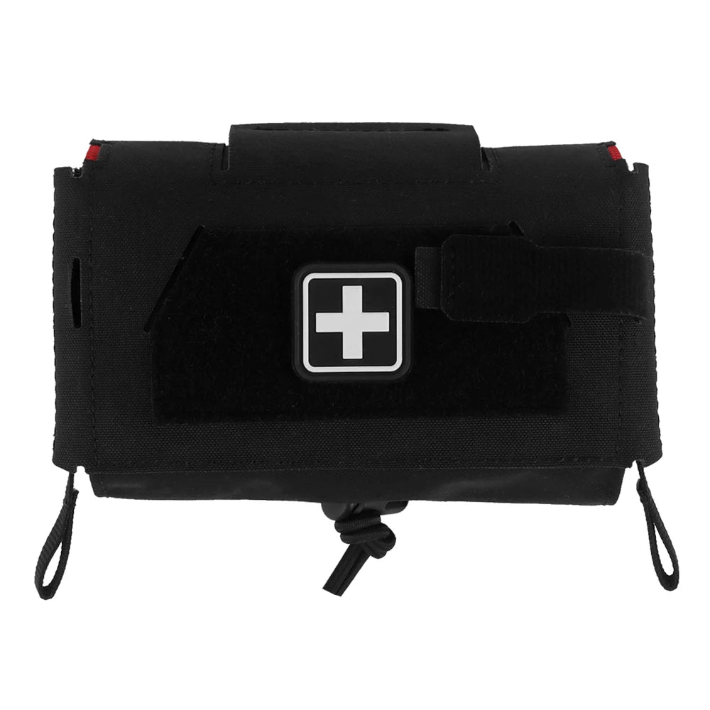 Camo Style MD2 Compact Trauma Kit Tactical IFAK Medical First Aid Pouch Outdoors Hunting Camping Patrol Survival Equipment