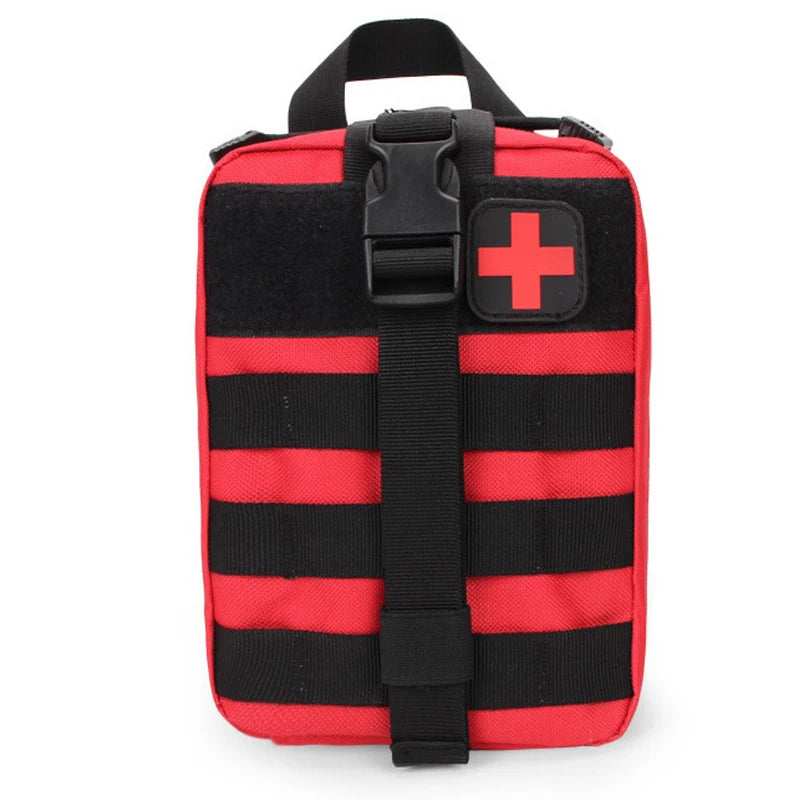 Hot!Tactical Hunting EDC Molle Pouch Outdoor Survival Emergency Medical Kit IFAK Waist Pack Bag First aid kit Hiking Accessories