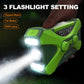 Portable 10000mAh charger High Capacity Emergency Radio Solar Hand Crank LED Flashlight/Reading Light/SOS Alarm Survival Tool