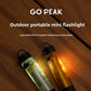 GOPEAK Pocket Mini Flashlight Outdoor Key Clip Cap Ambient Led Long Endurance Disaster Relief Emergency 5050 Small Light