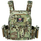 Artex New combat vest 6094 quick detachable light laser cut tactical vest black gear to carry airsoft carrier combat equipment