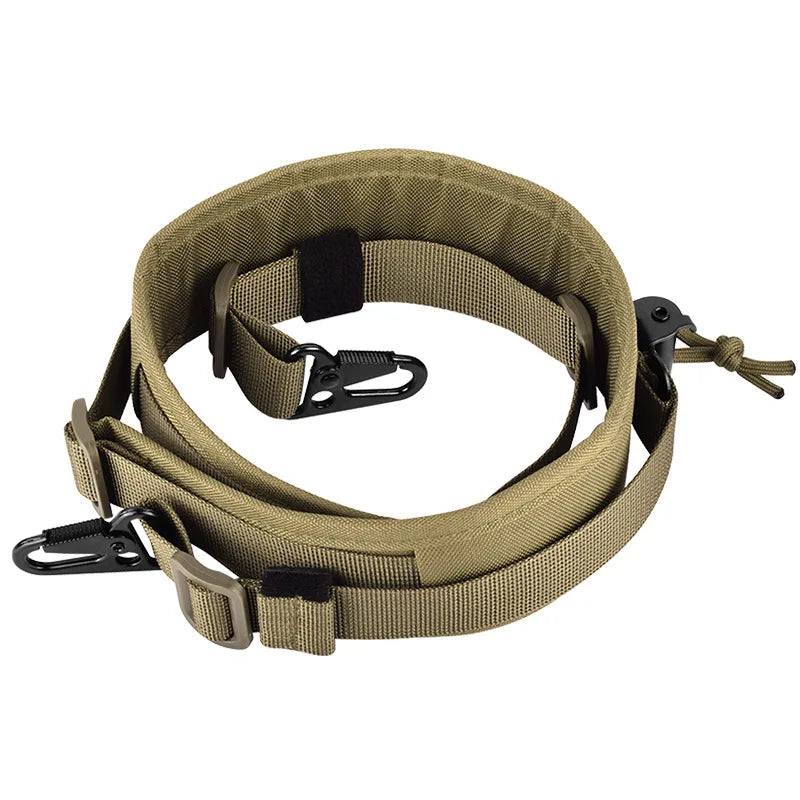 Tactical Rifle Strap 2 Point Sling Shotgun Belt Quick Adjustable Gun Sling Padded Shooting Shoulder Straps Hunting Accessories