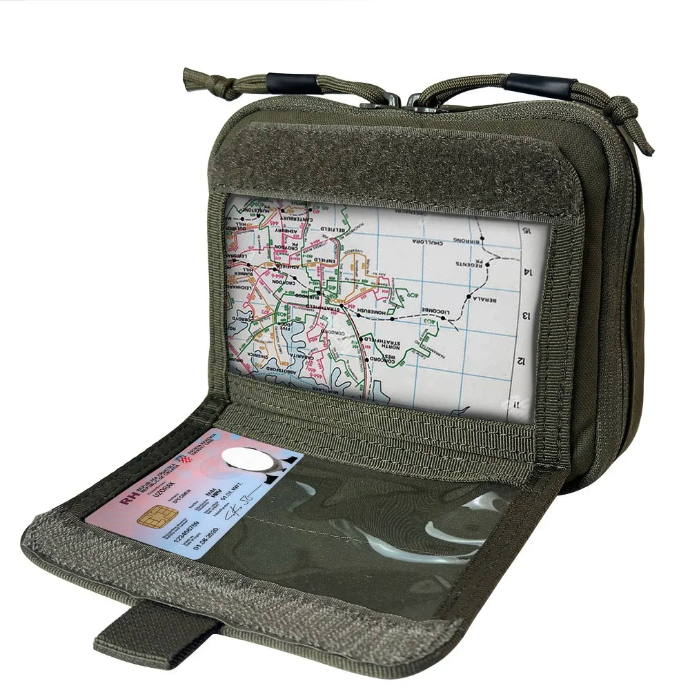 EMERSONGEARSA dmin Multi-Purpose Map Bag 500D Nylon Tactical Molle EDC Pouches Equipment Storage Bag