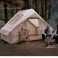 MOUNTAINHIKER Extra Large 3-6 Person Inflatable Family Camping Tent with High-Quality Windproof and Spacious Interior
