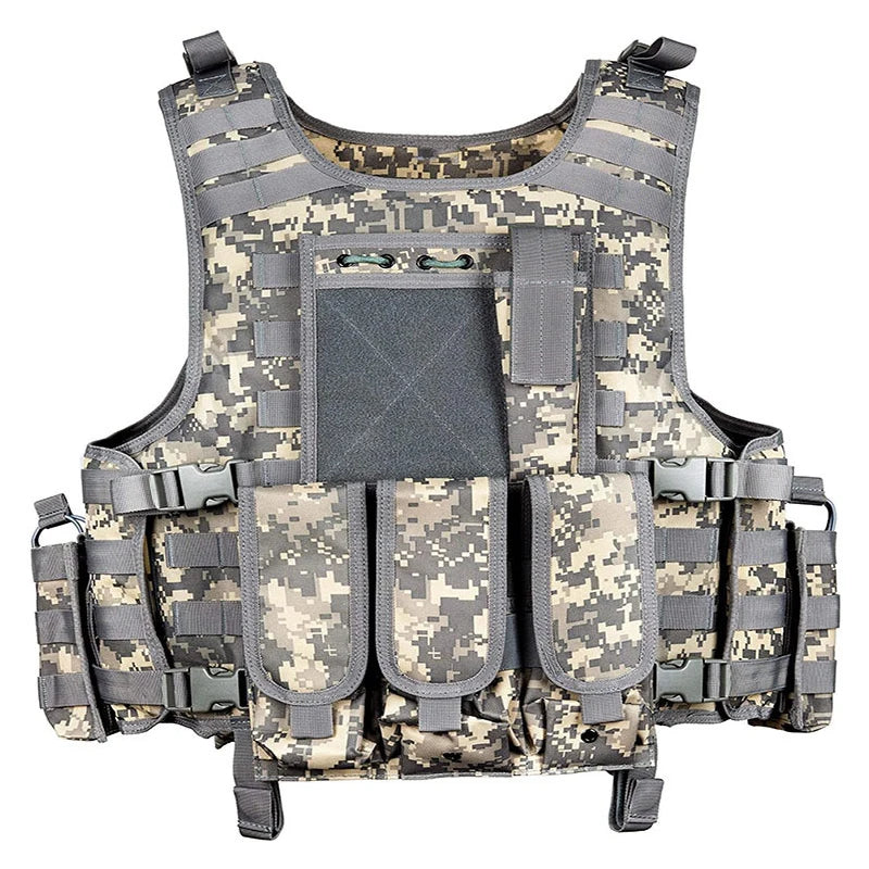 Military tactics Vest Flat Vehicle Swat Fishing and Hunting Equipment Military Army Armored Police Vest CS Painted Bullet Vest