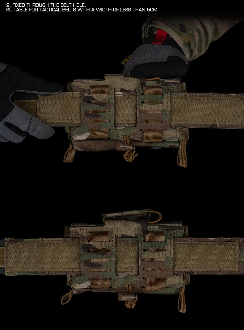 Tactical  MD2 Compact Medical Pouch V3 IFAK First Aid Trauma Kit Outdoors Hunting Camping Patrol Survival Equipment